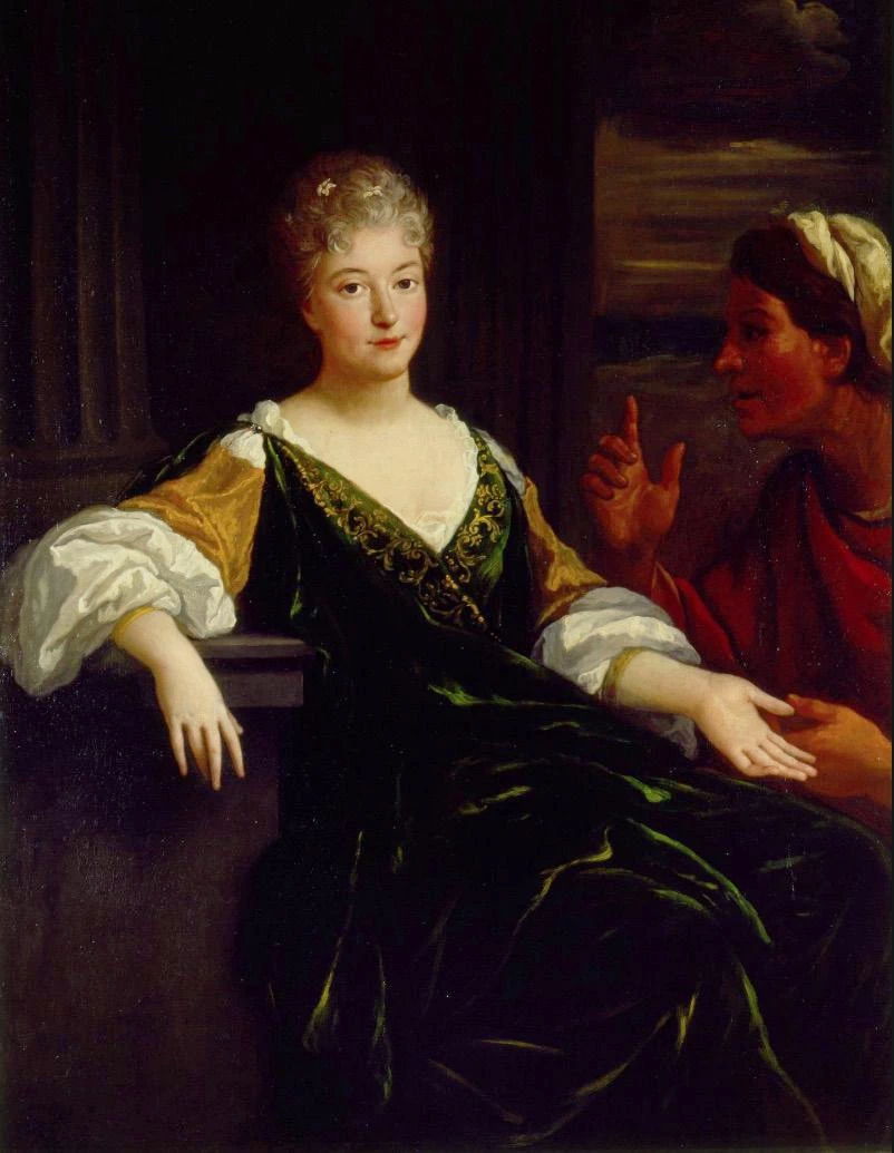 Ritratto di una dama che riceve la predizione del futuro - Museo delle Belle Arti di Tours